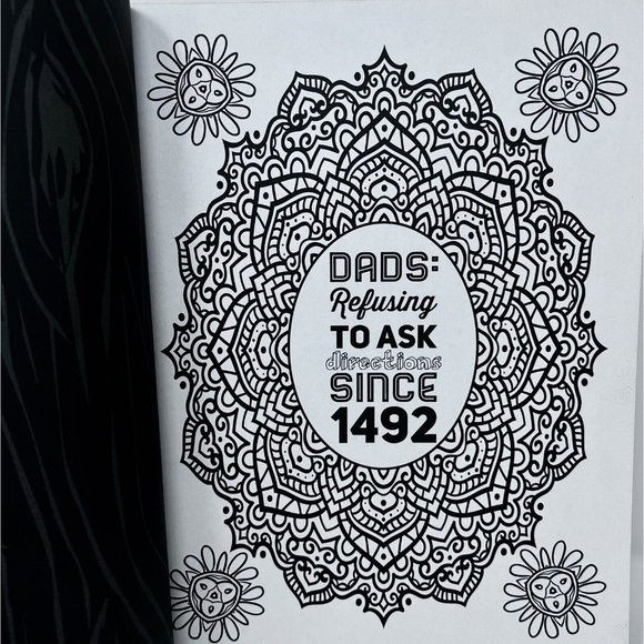 #Dadlife A Manly Adult Coloring Book Copyright 2017 Parody‎ Fatherhood Dads - Picture 6 of 10